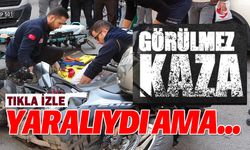 YARALI HALDE YERDE YATARKEN BİLE AKLI MOTOSİKLETİNDEYDİ