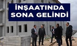 KAMPÜS CAMİ İNŞAATINDA SONA GELİNDİ