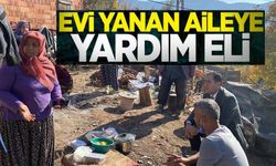 EVİ YANAN AİLEYE DEVLET ELİ