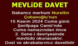 MEVLİDE DAVET