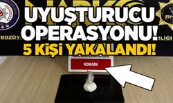 BİLECİK'TE ŞÜPHELİ ARAÇ İÇİNDE BULUNAN ŞAHISLARIN ÜZERİNDEN KOKAİN ÇIKTI