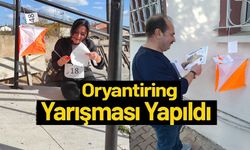 ORYANTİRİNG YARIŞMASI YAPILDI