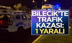 TRAFİK KAZASINDA 1 KİŞİ YARALANDI!