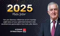 CHP BİLECİK İL BAŞKANI ALİ ÖZDEMİR MUTLU YILLAR DİLER