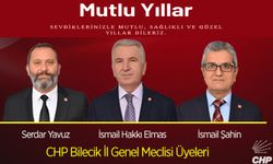 CHP BİLECİK İL GENEL MECLİS ÜYELERİ MUTLU YILLAR DİLER