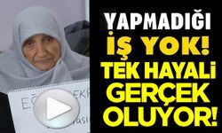 SÜPER NENENİN TEK HAYALİ UÇAK KULLANMAK