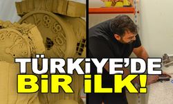 TÜRKİYE'DE BİR İLK!