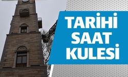 SÖĞÜT'TE TARİHİ ‘HAMİDİYE SAAT KULESİ' AYDINLATILIYOR