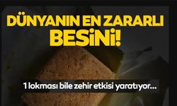 DÜNYANIN EN ZARARLI BESİNİ! 1 LOKMASI BİLE ZEHİR ETKİSİ YARATIYOR