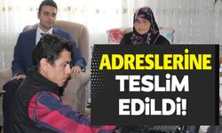 YÜZLERCE VATANDAŞIN KİMLİKLERİ ADRESLERİNDE TESLİM EDİLDİ