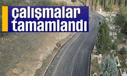 OSMANELİ MEZARLIĞINDA Kİ YOL ÇALIŞMALARI TAMAMLANDI