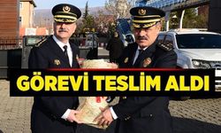 GÖREVİ TESLİM ALDI