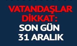 SON GÜN 31 ARALIK