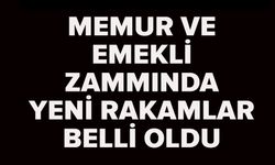 MEMUR VE EMEKLİ ZAMMINDA YENİ RAKAMLAR BELLİ OLDU