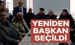 YENİDEN BAŞKAN SEÇİLDİ