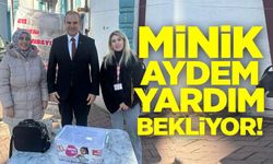 BAŞKAN DİLSİZ'DEN MİNİK AYDEM'E DESTEK GELDİ