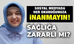 SOSYAL MEDYADAKİ HIZLI KİLO VERME VAATLERİ SAĞLIĞA ZARARLI YÖNTEMLER İÇERİYOR