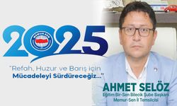 AHMET SELÖZ MUTLU YILLAR DİLER