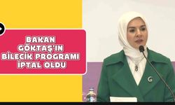 BAKAN GÖKTAŞ’IN BİLECİK PROGRAMI İPTAL OLDU