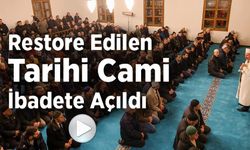 RESTORASYONU TAMAMLANAN TARİHİ KARA MUSTAFA PAŞA CAMİİ İBADETE AÇILDI