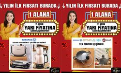 YCD AVM'DE 1 ÜRÜN ALANA 2.'NCİ ÜRÜN YARI FİYATINA