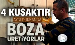 90 YILDIR AYNI DÜKKANDA 4 KUŞAKTIR AYNI LEZZETLE BOZA YAPIYORLAR