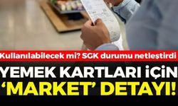 YEMEK KARTLARI MARKETLERDE KULLANILABİLECEK Mİ?