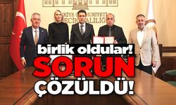 BİRLİK OLDULAR! SORUN ÇÖZÜLDÜ!