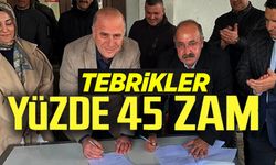 OSMANELİ BELEDİYE PERSONELLERİNE YÜZDE 45 ZAM