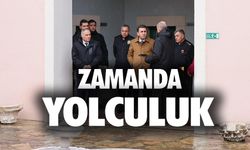 BİLECİK'TE ADETA ZAMANDA YOLCULUK YAPTILAR