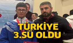 TÜRKİYE KİCK BOKS ŞAMPİYONASI’NDA 3. OLDU