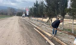 YÜRÜYÜŞ YOLU ÇALIŞMALARI BAŞLADI