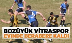 VİTRASPOR SAHASINDA BERABERE KALDI