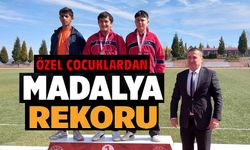 BİLECİKLİ ÖZEL ÇOCUKLARDAN MADALYA REKORU