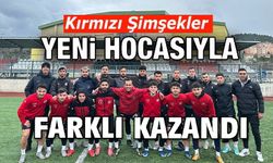 KIRMIZI ŞİMŞEKLER YENİ HOCASIYLA FARKLI KAZANDI