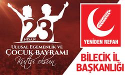 23 NİSAN ULUSAL EGEMENLİK VE ÇOCUK BAYRAMI KUTLU OLSUN