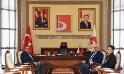 ÜNİVERSİTE SANAYİ İŞ BİRLİĞİ GÖRÜŞÜLDÜ