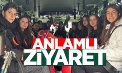 LİSELİ ÖĞRENCİLERDEN ANLAMLI ZİYARET