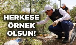 GENÇLERE ÖRNEK OLDU