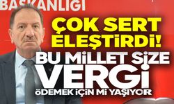 ARSLANBOĞA: "HER 100 LİRALIK ÜRÜNÜN İÇİNDE 65 LİRA VERGİ VAR"