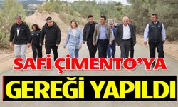 ÇUKURÖREN KÖYÜ TOZDAN KURTULUYOR