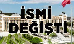 BİLECİK'TE O FAKÜLTENİN İSMİ DEĞİŞTİRİLDİ