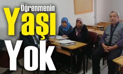 İLERLEMİŞ YAŞLARINA RAĞMEN OKUMA YAZMA ÖĞRENİYORLAR