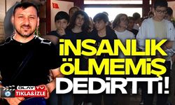 SINAV YERİNİ KARIŞTIRAN ORTAOKUL ÖĞRENCİSİNİ MOTOSİKLETİYLE SINAVA YETİŞTİRDİ