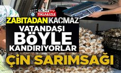 'TAŞKÖPRÜ SARIMSAĞI' DİYE SATILAN ÜRÜNÜN 'ÇİN SARIMSAĞI' OLDUĞU TESPİT EDİLDİ