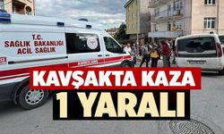 MEYDANA GELEN TRAFİK KAZASINDA 1 KİŞİ YARALANDI