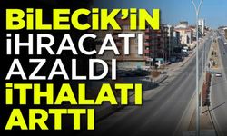 BİLECİK’İN İHRACATI AZALDI, İTHALATI ARTTI