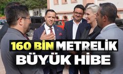 BİLECİK BELEDİYESİNE 160 BİN METRELİK DAMLA SULAMA SİSTEMİ HİBE EDİLDİ