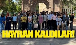 TÖMER ÖĞRENCİLERİ TARİHİ YERLERİ GEZDİ