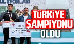 BİLECİKLİ SPORCU TÜRKİYE ŞAMPİYONU OLDU